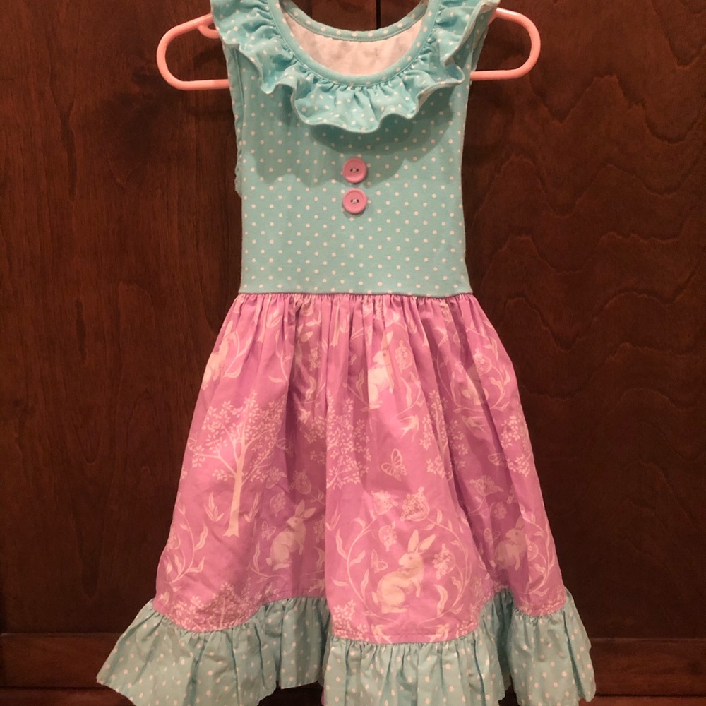 Eleanor Rose girls 4-5 Easter dress!